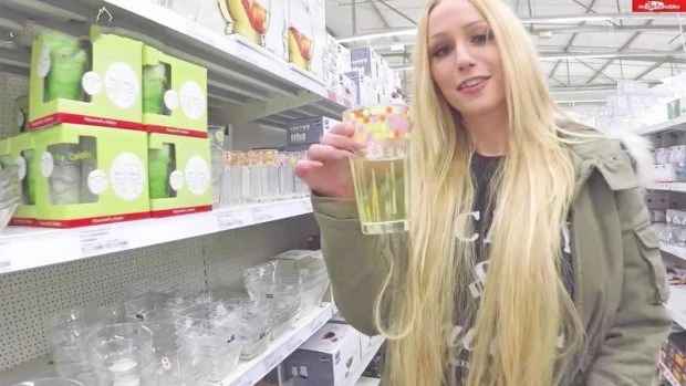 Lucy - Cat in Video - Kinky Shopping - Who Finds Glass With Piss? 2023 [Orgasm, Outdoor Sex | HD] (Mp4/1000 MB)