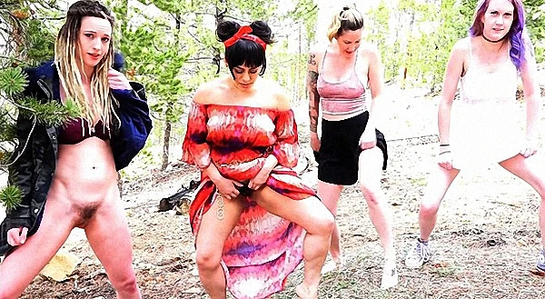 XxxmarenKinkywild1, Nikkiz in Video - Rawrsammi - Pee Outside 2023 [Pee Torture, Wet Hair | HD] (Mp4/1000 MB)