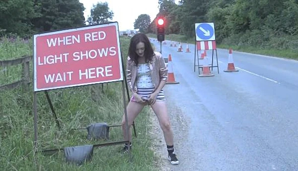 Her Kink in Video - Roadworks Piss 2023 [Cum, Pornstar | HD] (Mp4/1000 MB)